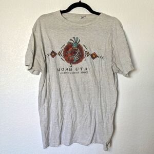 Moab Utah Gray Graphic T-Shirt